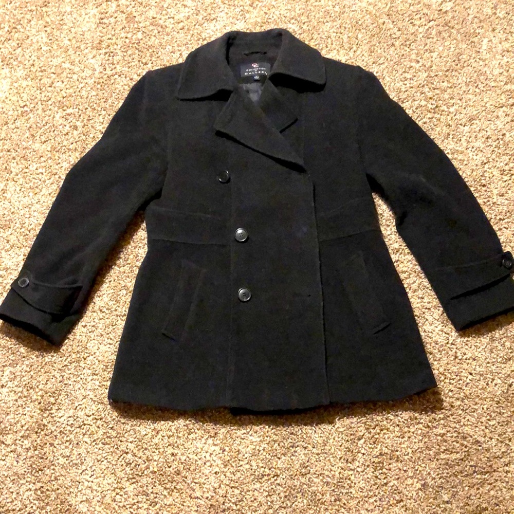 Wool Pea Coat - image 3